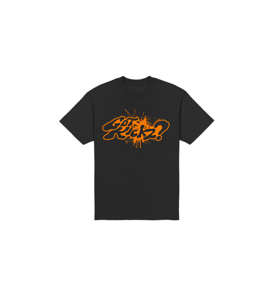 Got Kickz Splatter Tee Black/Orange | Got Kickz ?